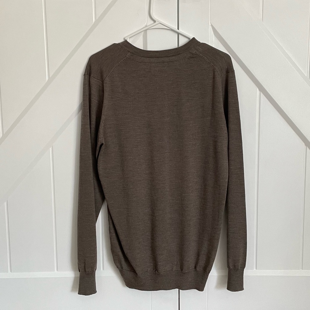 BARKERS' Skyland ZQrx Merino Vee Sweater. 100% Merino Wool, New Zealand Brand. - Picture 7 of 8